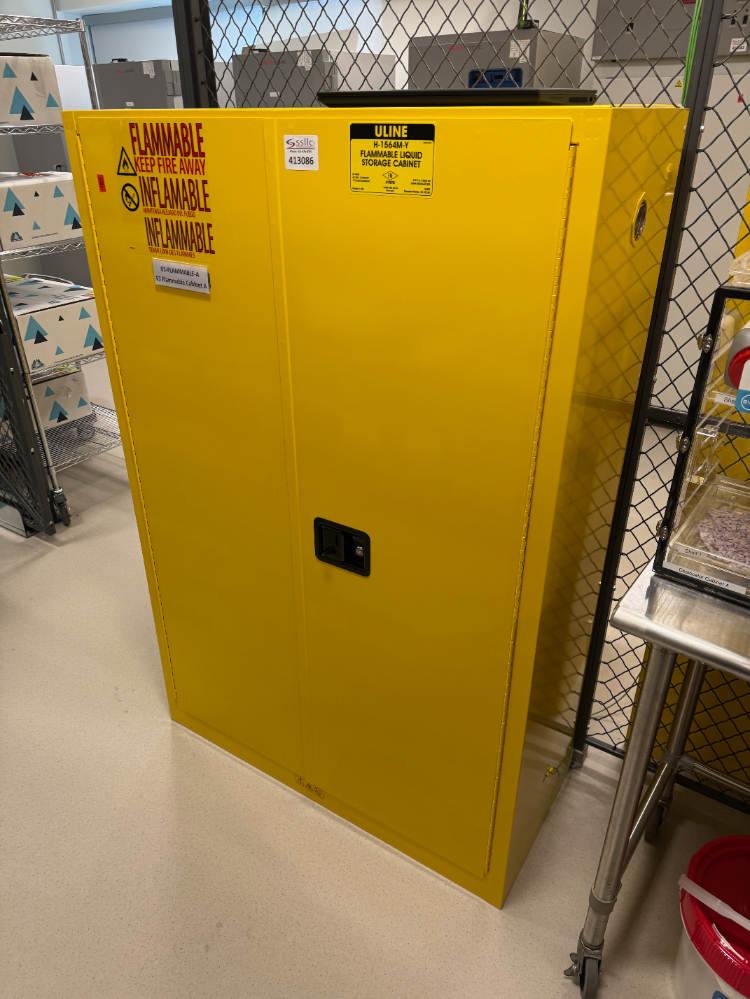 Image of ULINE 45 Gallon Flammable Liquid Storage Cabinet